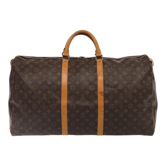 LOUIS VUITTON Monogram Keepall 60 Boston Bag M41422 LV Auth yk13831 - Picture 2 of 16